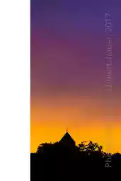 'Himmel über der Herz-Jesu Kirche' in a higher resolution